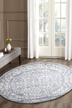 Load image into Gallery viewer, Evoke Whisper White Transitional Round Rug