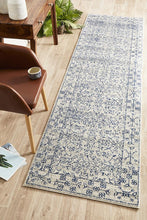 Load image into Gallery viewer, Evoke Whisper White Transitional Runner Rug