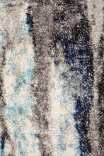 Load image into Gallery viewer, Evoke Transpose Blue Transitional Rug