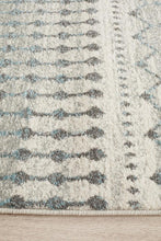 Load image into Gallery viewer, Evoke Slate White Transitional Runner Rug