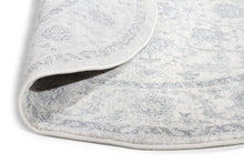 Load image into Gallery viewer, Evoke Winter White Transitional Round Rug