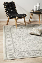 Load image into Gallery viewer, Evoke Winter White Transitional Rug