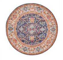 Load image into Gallery viewer, Evoke Splash Multi Transitional Round Rug