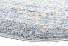 Load image into Gallery viewer, Evoke Duality Silver Transitional Round Rug