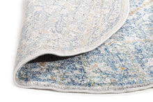 Load image into Gallery viewer, Evoke Duality Silver Transitional Round Rug