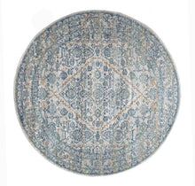Load image into Gallery viewer, Evoke Duality Silver Transitional Round Rug