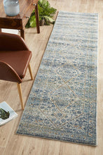 Load image into Gallery viewer, Evoke Duality Silver Transitional Runner Rug