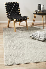 Load image into Gallery viewer, Evoke Diamond Grey Transitional Rug