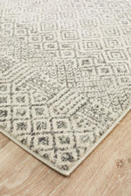 Load image into Gallery viewer, Evoke Diamond Grey Transitional Rug