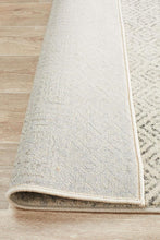Load image into Gallery viewer, Evoke Diamond Grey Transitional Rug
