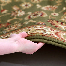 Load image into Gallery viewer, Istanbul Traditional Floral Pattern Runner Rug Green