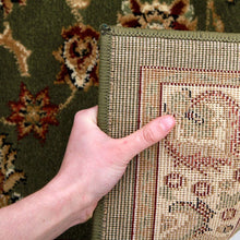 Load image into Gallery viewer, Istanbul Collection Traditional Floral Pattern Green Rug