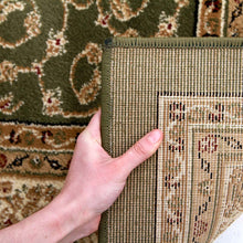 Load image into Gallery viewer, Istanbul Medallion Classic Pattern Runner Rug Green