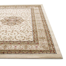 Load image into Gallery viewer, Istanbul Medallion Classic Pattern Runner Rug Ivory