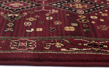 Load image into Gallery viewer, Istanbul Collection Traditional Shiraz Design Burgundy Red Rug
