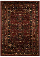 Load image into Gallery viewer, Istanbul Collection Traditional Shiraz Design Burgundy Red Rug