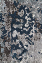 Load image into Gallery viewer, Kendra Casper Distressed Modern Rug Blue Grey White