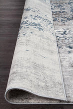 Load image into Gallery viewer, Kendra Casper Distressed Modern Rug Blue Grey White