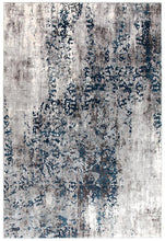 Load image into Gallery viewer, Kendra Casper Distressed Modern Rug Blue Grey White