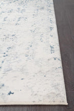 Load image into Gallery viewer, Kendra Farah Distressed Contemporary Rug White Blue Grey