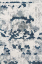 Load image into Gallery viewer, Kendra Farah Distressed Contemporary Rug White Blue Grey
