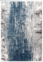 Load image into Gallery viewer, Kendra Roxana Distressed Timeless Rug Blue Grey White