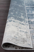Load image into Gallery viewer, Kendra Roxana Distressed Timeless Rug Blue Grey White