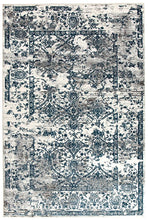 Load image into Gallery viewer, Kendra Yasmin Distressed Transitional Rug White Blue Grey
