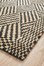 Load image into Gallery viewer, Kenya Kimi Hand Woven Tribal Jute Rug