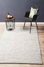Load image into Gallery viewer, Loft Stunning Wool Black Rug