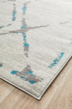 Load image into Gallery viewer, Met 606 Blue Rug