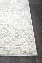 Load image into Gallery viewer, Mirage Zelda Silver Grey Runner Rug