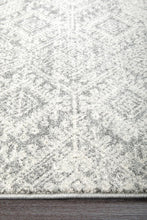 Load image into Gallery viewer, Mirage Zelda Silver Grey Runner Rug