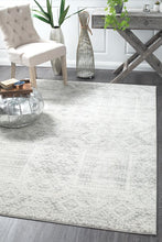 Load image into Gallery viewer, Mirage Zelda Silver Grey Rug
