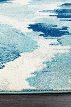 Load image into Gallery viewer, Mirage Lesley Whimsical Blue Runner Rug