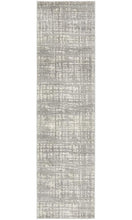 Load image into Gallery viewer, Mirage Ashley Abstract Modern Silver Grey Runner Rug