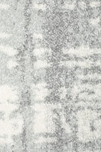 Load image into Gallery viewer, Mirage Ashley Abstract Modern Silver Grey Runner Rug