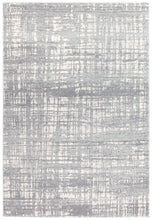 Load image into Gallery viewer, Mirage Ashley Abstract Modern Silver Grey Rug