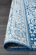 Load image into Gallery viewer, Mirage Gwyneth Stunning Transitional Navy Runner Rug