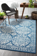Load image into Gallery viewer, Mirage Gwyneth Stunning Transitional Navy Rug
