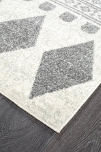 Load image into Gallery viewer, Mirage Adani Modern Tribal Design Grey Runner Rug