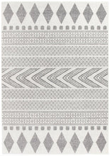 Load image into Gallery viewer, Mirage Adani Modern Tribal Design Grey Rug
