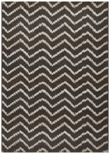 Load image into Gallery viewer, Moroccon Style Chevron Design Brown Beige Rug