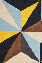 Load image into Gallery viewer, Matrix Pure Wool Blue Rug