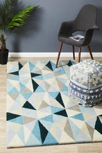 Load image into Gallery viewer, Matrix Pure Wool 901 Turquoise Rug
