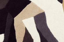 Load image into Gallery viewer, Matrix Pure Wool Fossil Round Rug