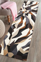 Load image into Gallery viewer, Matrix Pure Wool Fossil Runner Rug