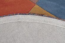 Load image into Gallery viewer, Matrix Pure Wool Sunset Round Rug