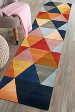 Load image into Gallery viewer, Matrix Pure Wool Multi Runner Rug