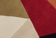 Load image into Gallery viewer, Matrix Pure Wool Crayon Round Rug